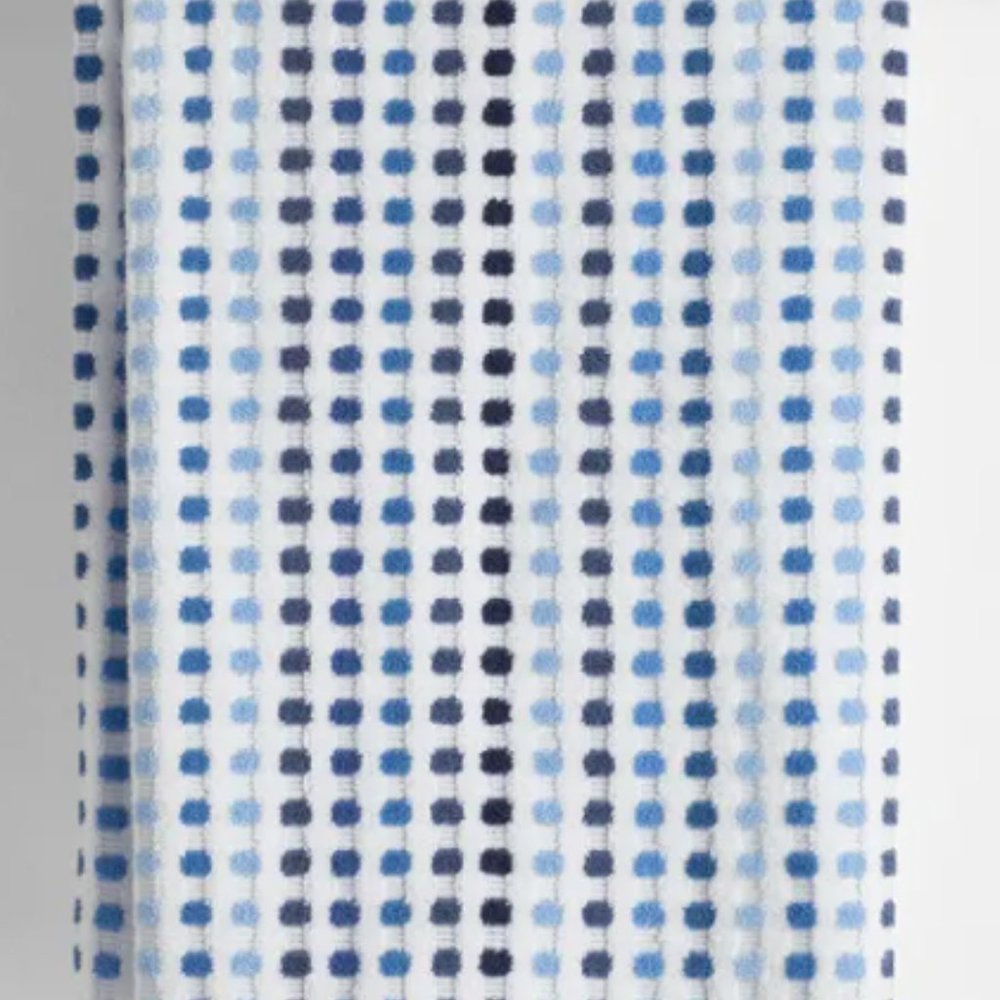The Company Store - Bath sheet (39 in x 68 in) - Blue & White - NWT